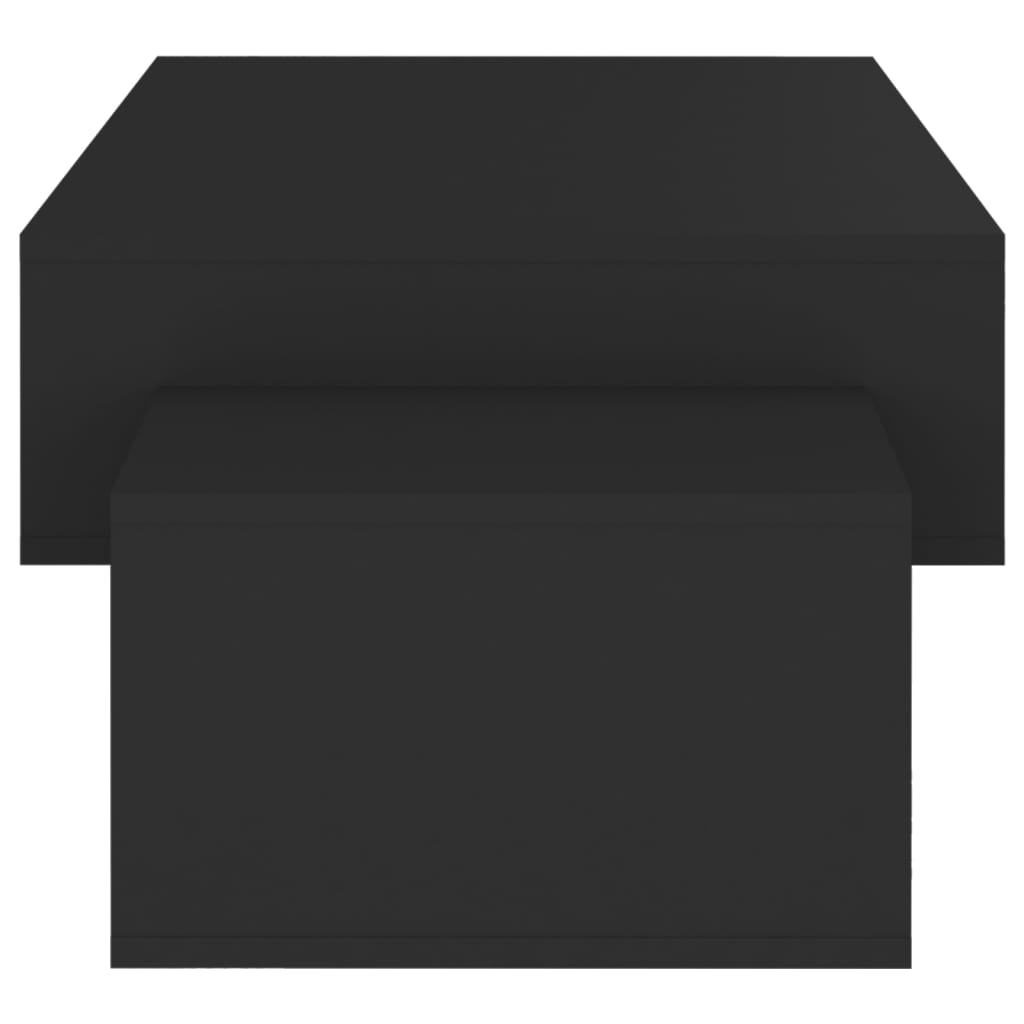 Table basse Noir 105x55x32 cm Bois d’ingénierie - XIOS