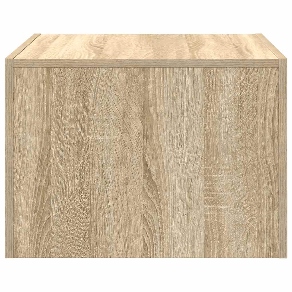 Table basse Chêne sonoma 50x50x35 cm Bois d'ingénierie - XIOS