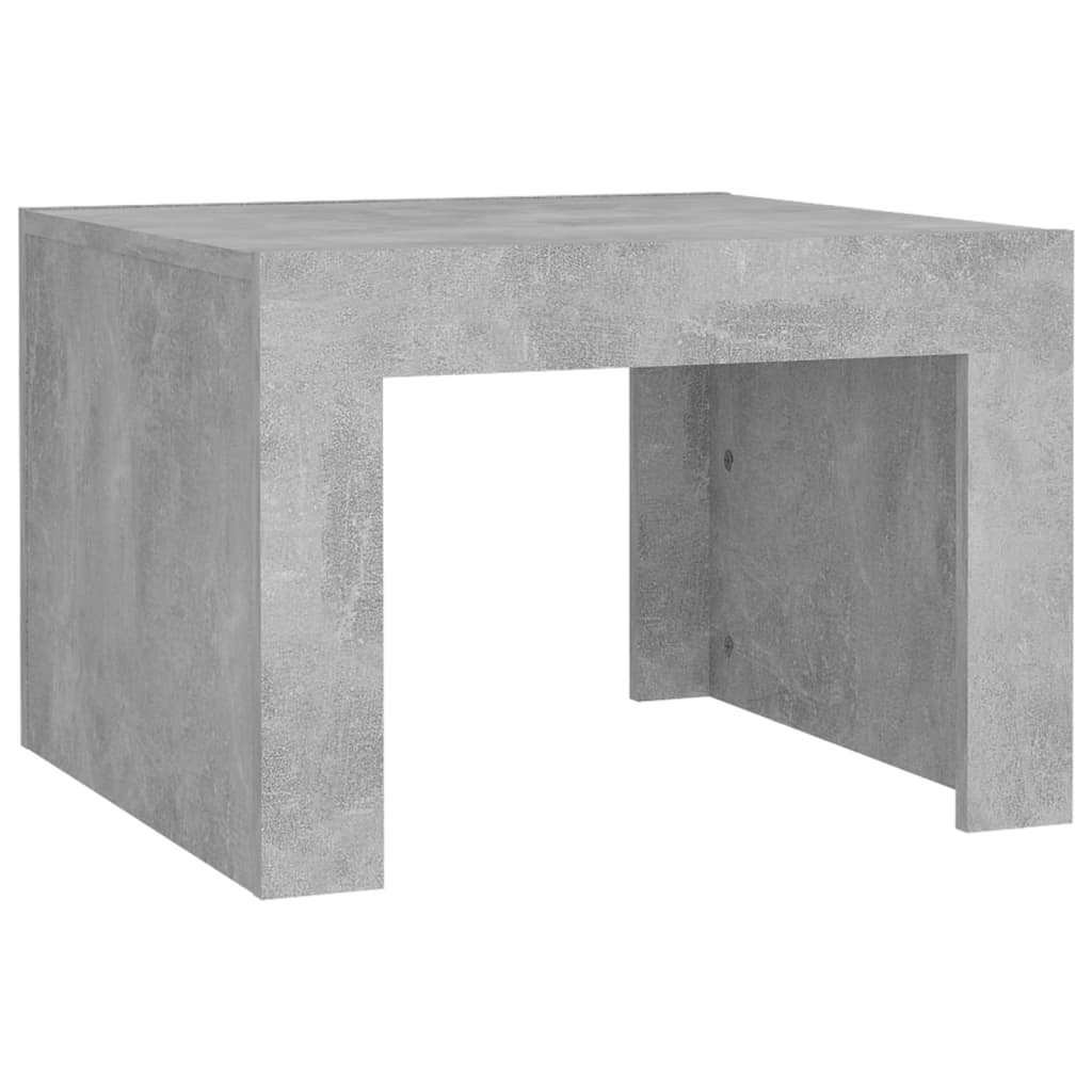 Table basse gris béton 50x50x35 cm bois d'ingénierie Tables basses vidaXL
