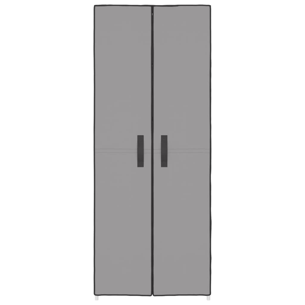 Armoire à chaussures Gris 60x30x166 cm Tissu - XIOS