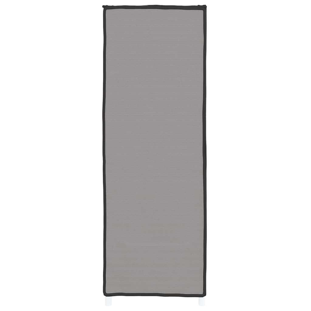 Armoire à chaussures Gris 60x28x90 cm Tissu - XIOS