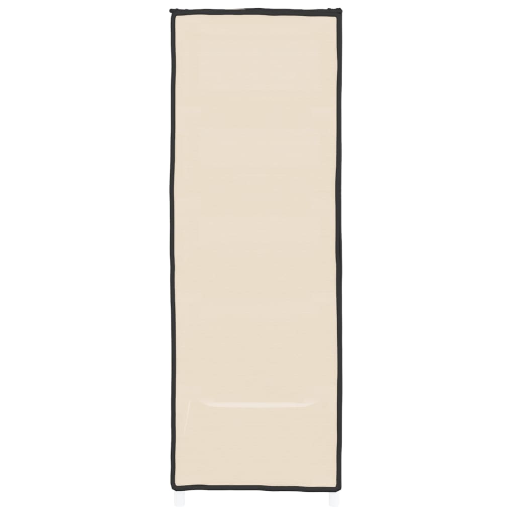 Armoire à chaussures Crème 60x28x90 cm Tissu - XIOS