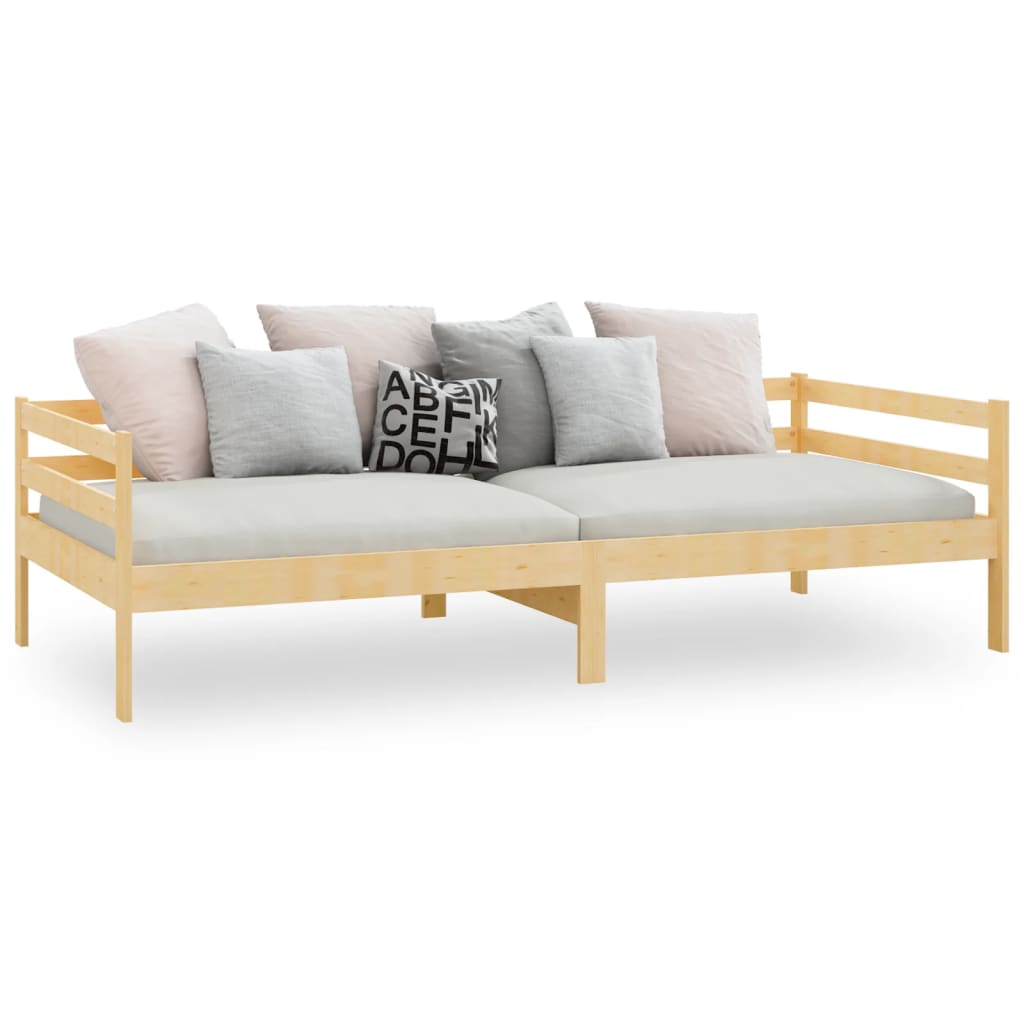 Lit de jour sans matelas bois de pin massif 90x200 cm - XIOS