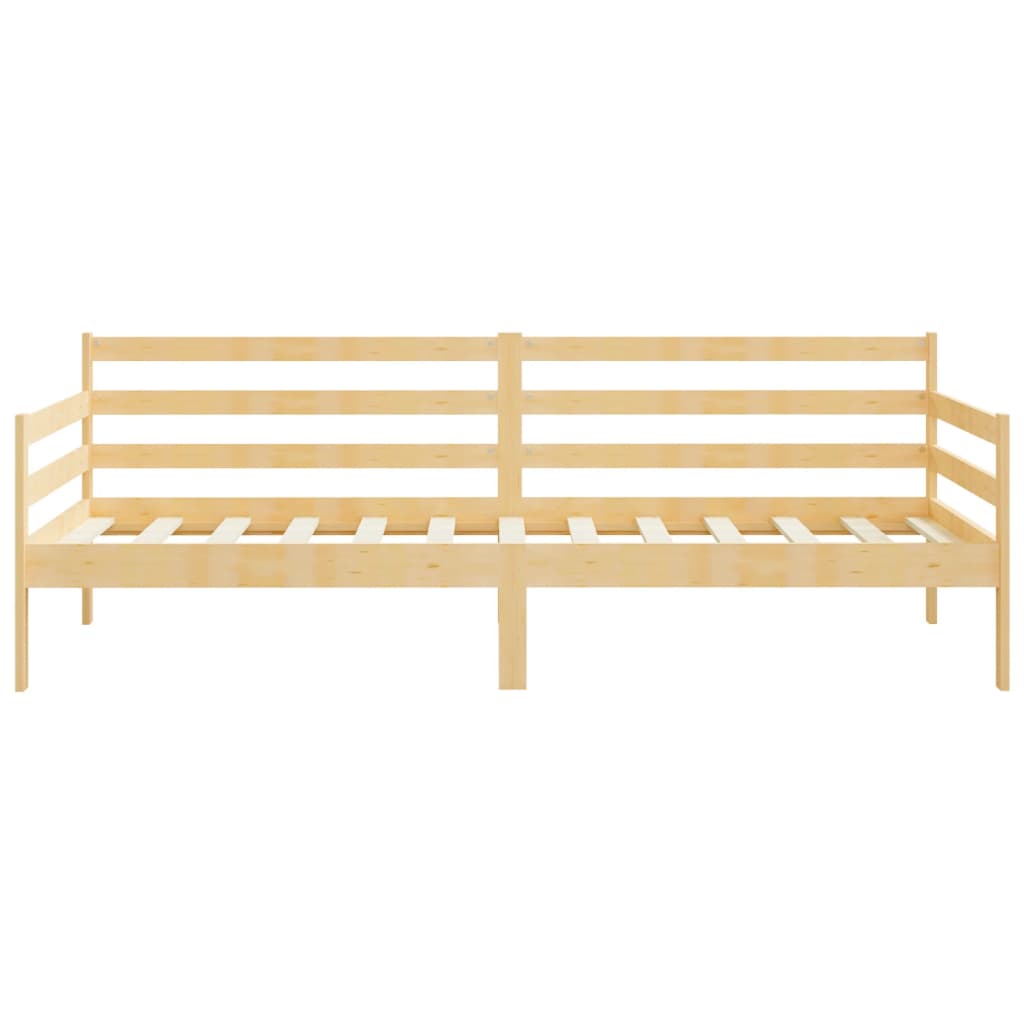 Lit de jour sans matelas bois de pin massif 90x200 cm - XIOS