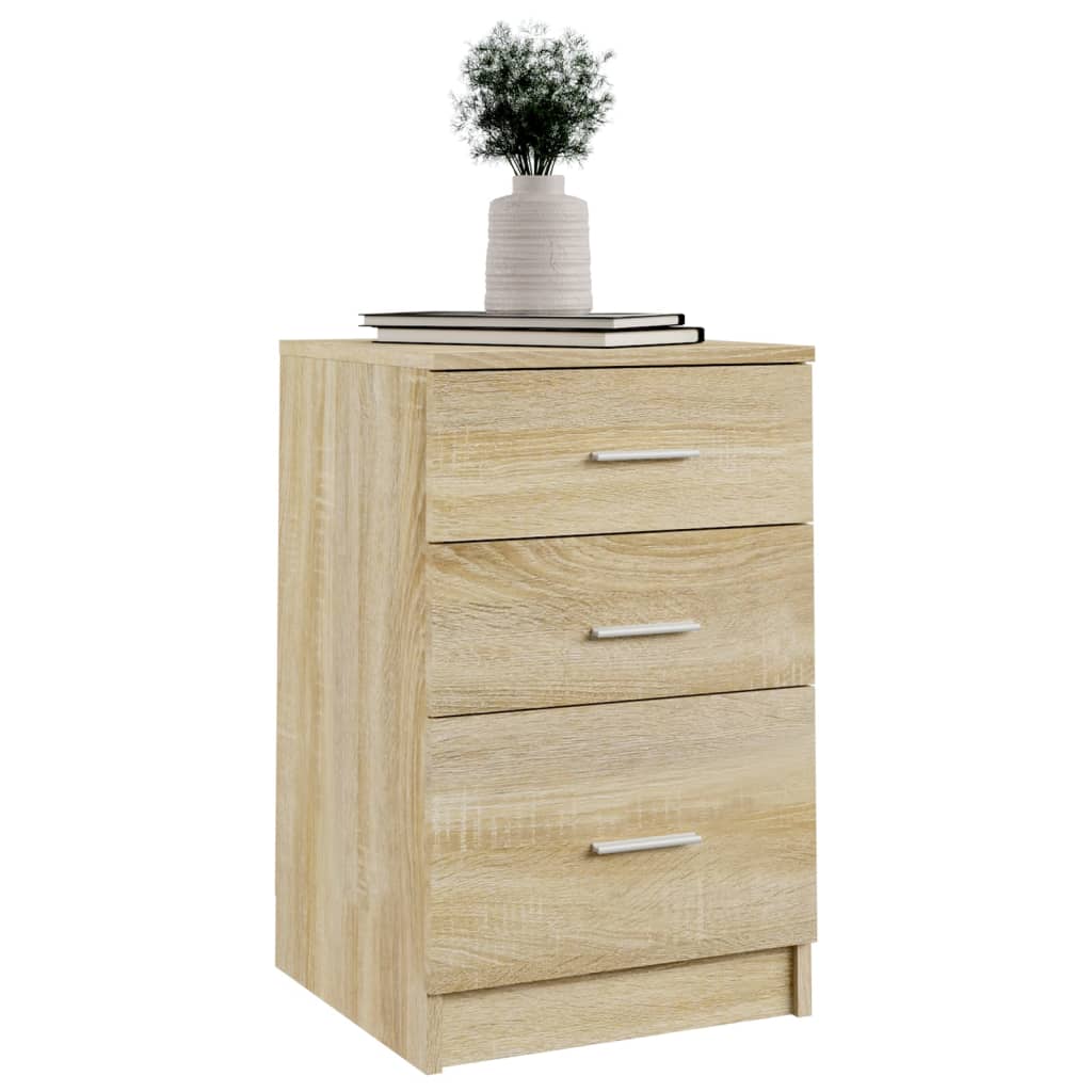 Table de chevet Chêne sonoma 40x40x63 cm Bois d’ingénierie - XIOS