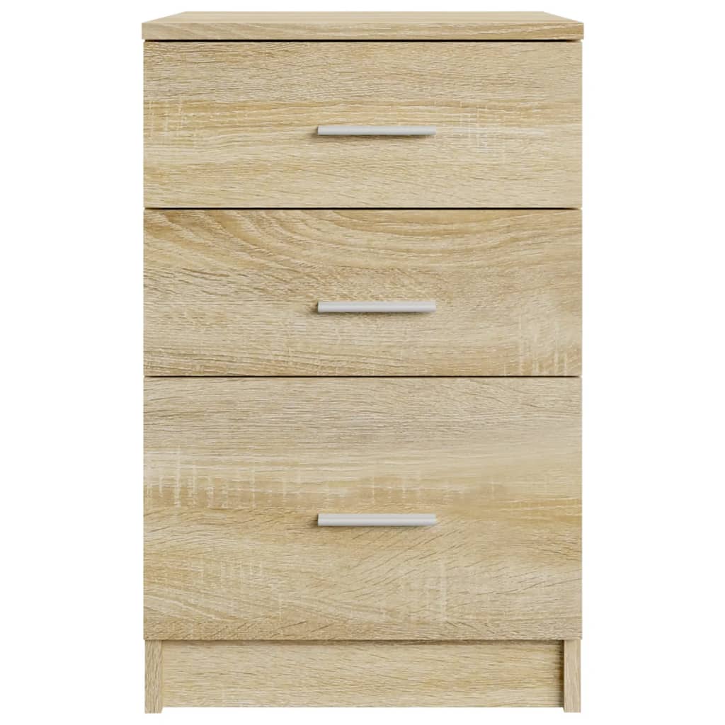 Table de chevet Chêne sonoma 40x40x63 cm Bois d’ingénierie - XIOS