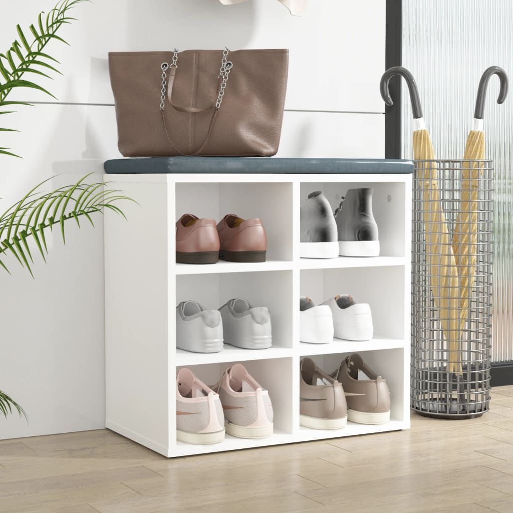 Armoire à chaussures Blanc 52,5x30x50 cm - XIOS
