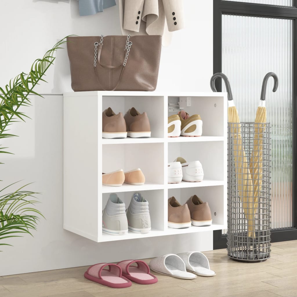 Armoire à chaussures Blanc 52,5x30x50 cm - XIOS