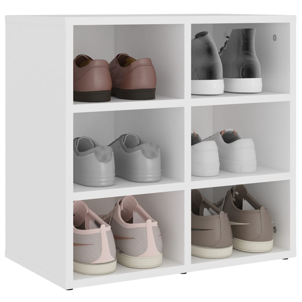 Armoires à chaussures 2 pcs Blanc 52,5x30x50 cm - XIOS