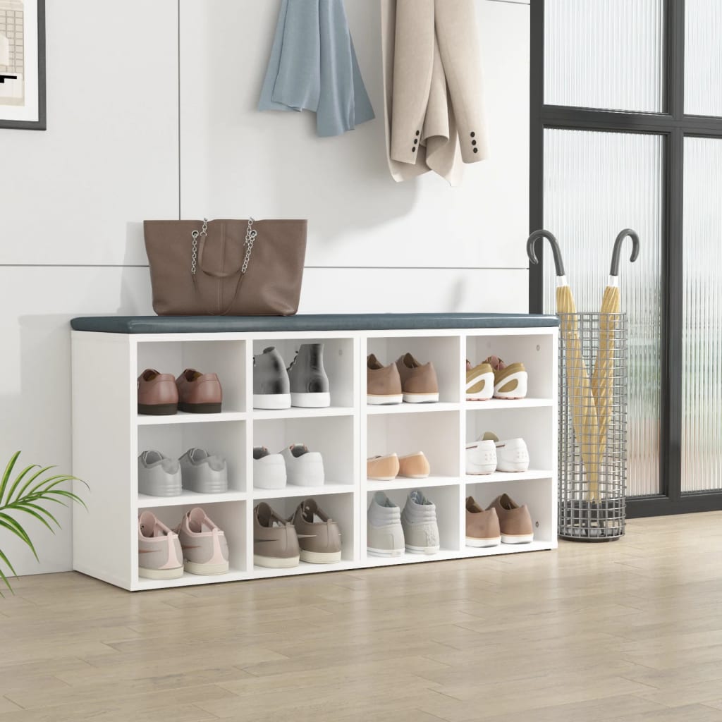 Armoires à chaussures 2 pcs Blanc 52,5x30x50 cm - XIOS