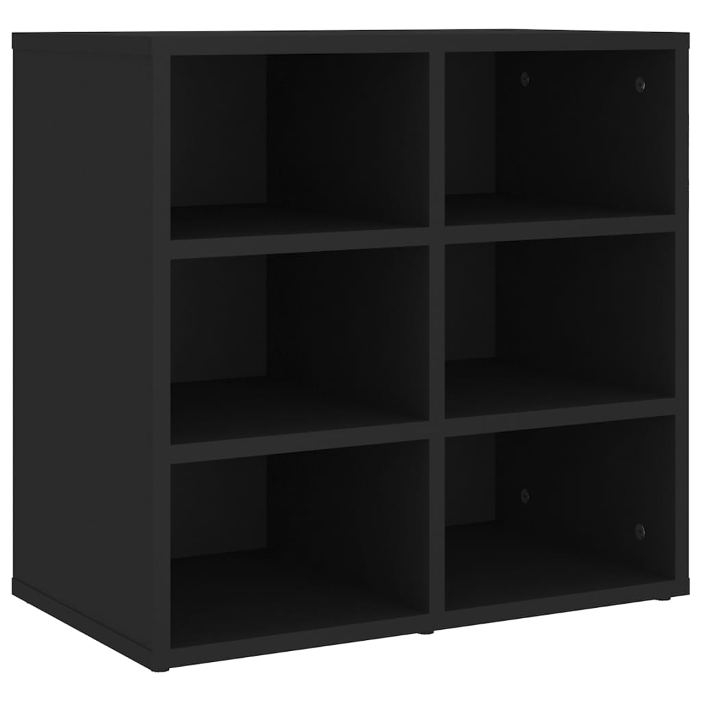 Armoire à chaussures noir 52,5x30x50 cm - XIOS