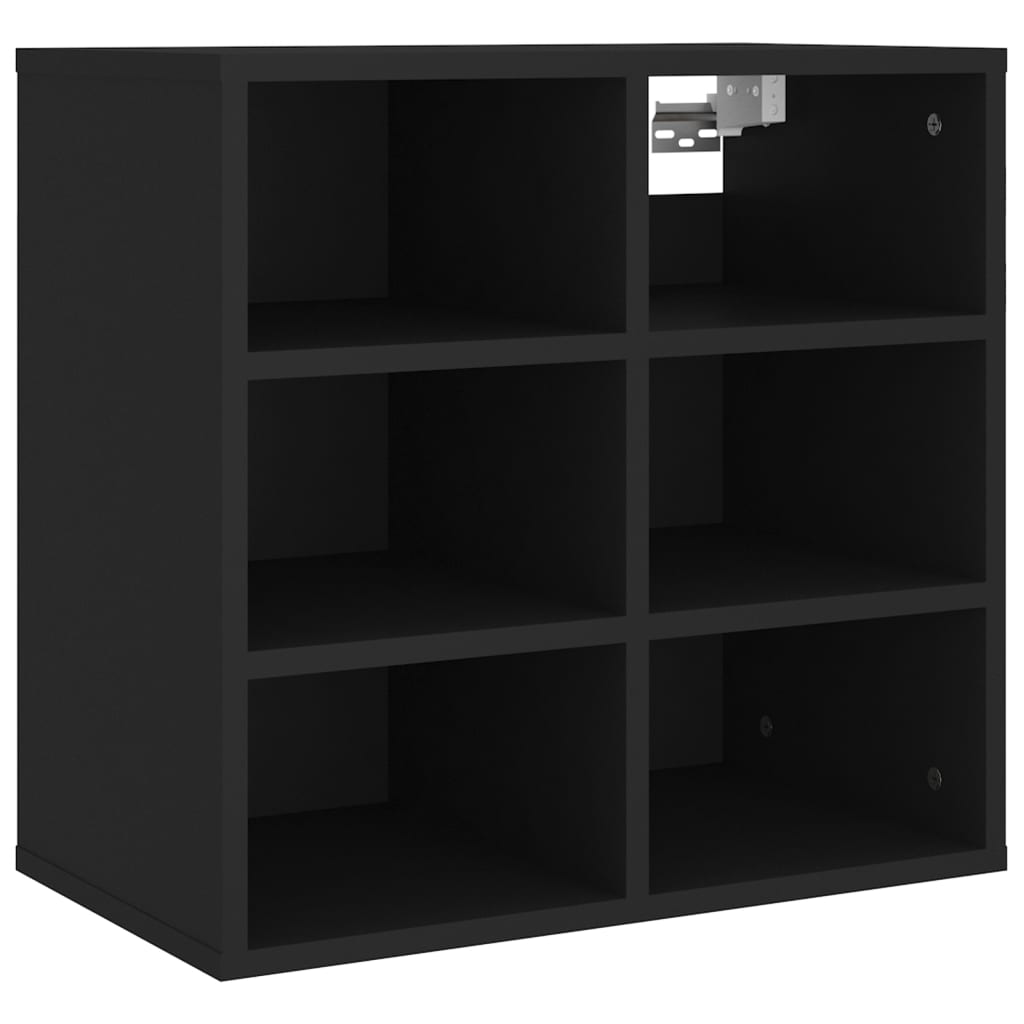 Armoire à chaussures noir 52,5x30x50 cm - XIOS