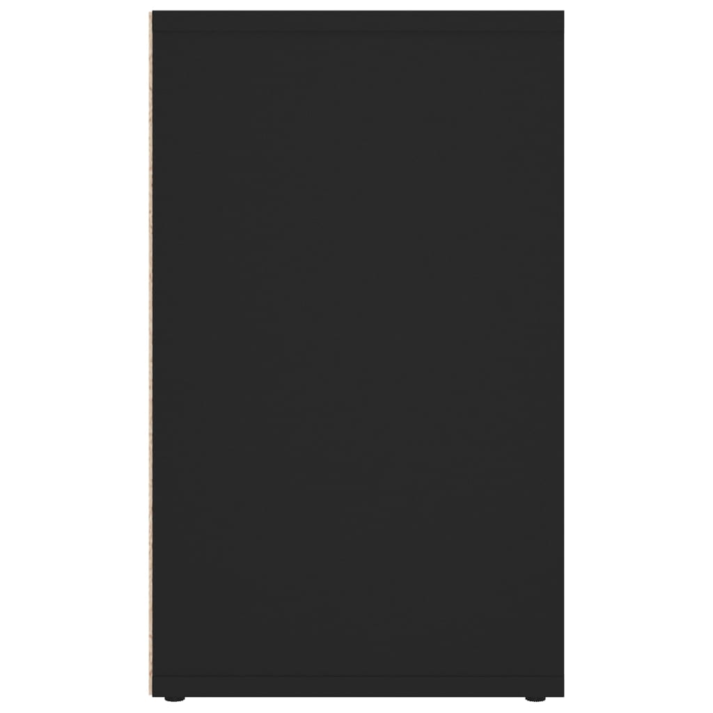 Armoire à chaussures noir 52,5x30x50 cm - XIOS