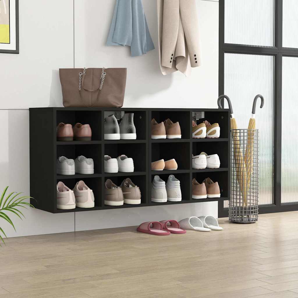 Armories à chaussures 2 pcs noir 52,5x30x50 cm - XIOS