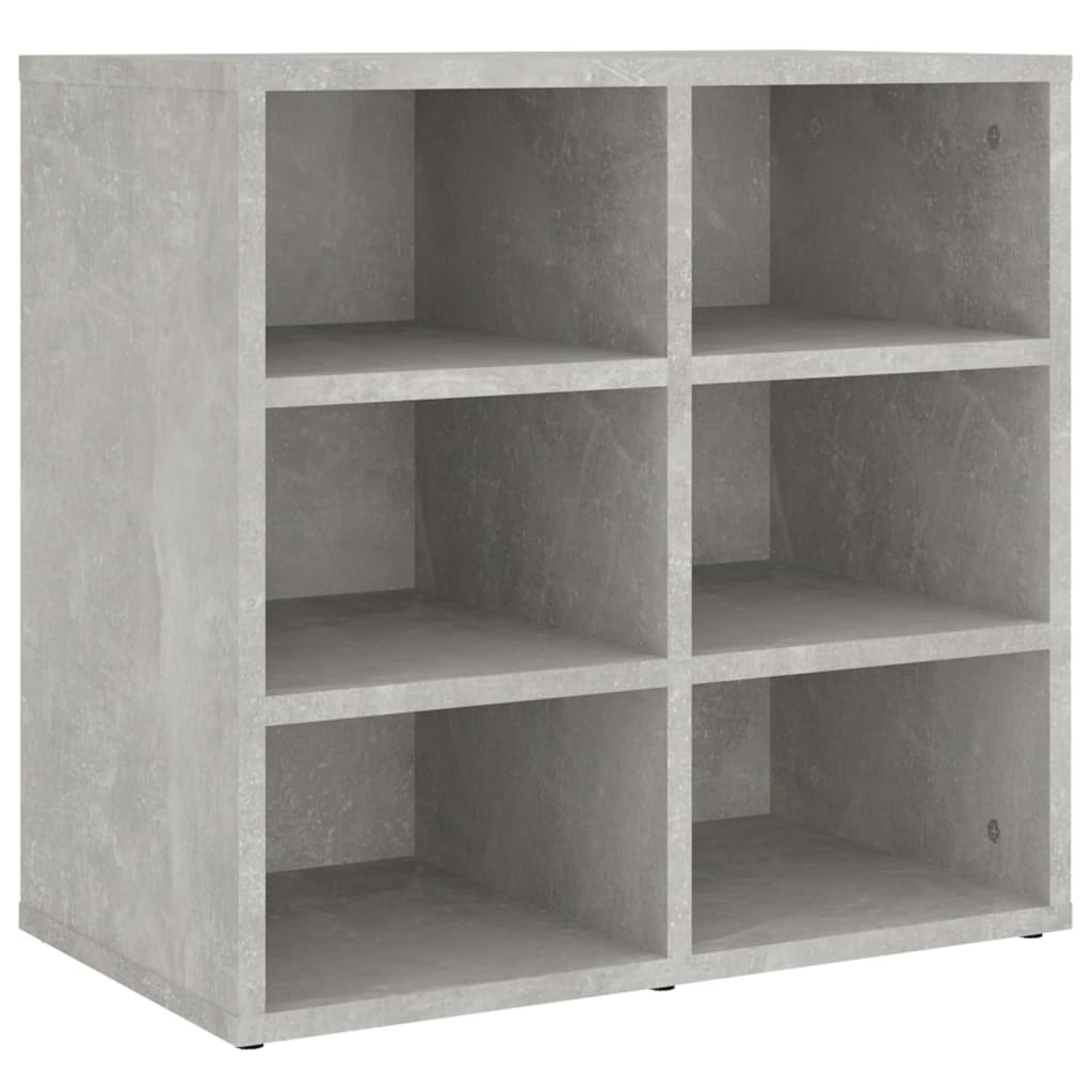 Armoire à chaussures Gris béton 52,5x30x50 cm - XIOS