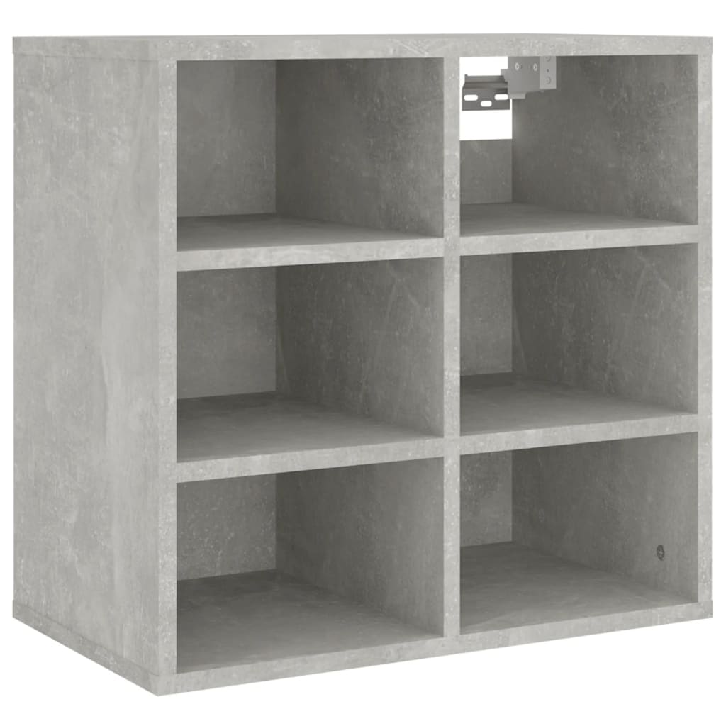 Armoire à chaussures Gris béton 52,5x30x50 cm - XIOS
