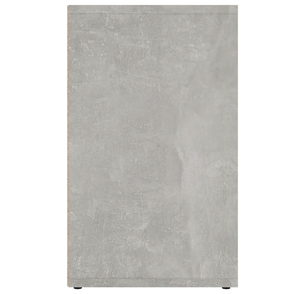 Armoires à chaussures 2 pcs Gris béton 52,5x30x50 cm - XIOS