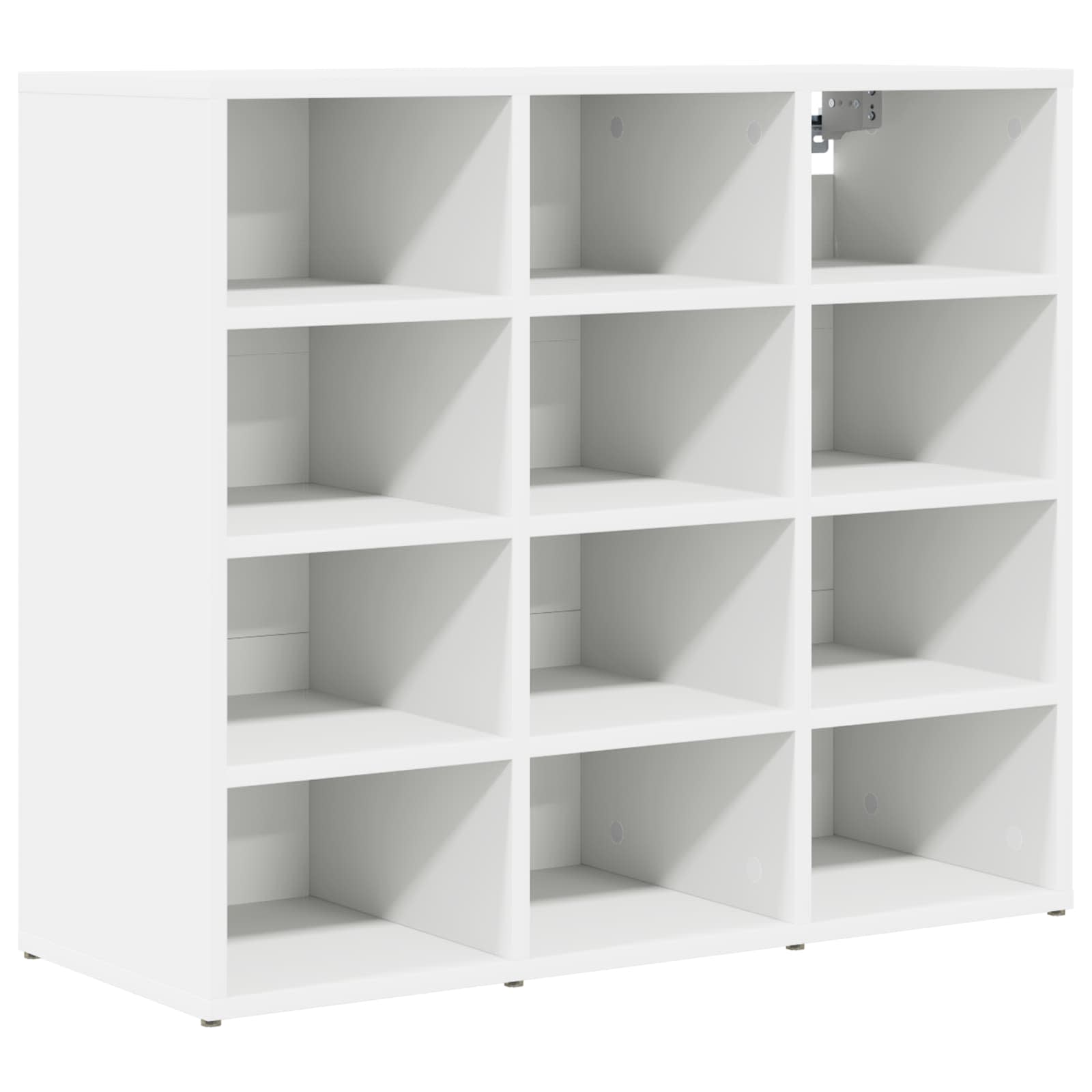 Cabinet à chaussures Blanc 77,5 x 30 x 67 cm Bois d'ingénierie - XIOS