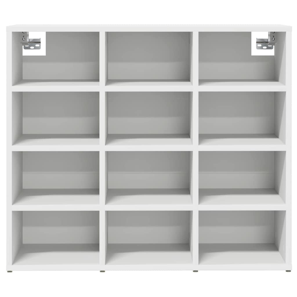 Meuble à chaussures Blanc 77.5 x 30 x 67 cm Bois d'ingénierie - XIOS