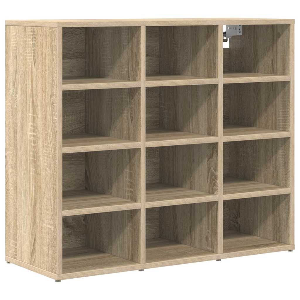 Meuble à chaussures avec étagère Chêne sonoma 77.5 x 30 x 67 cm - XIOS