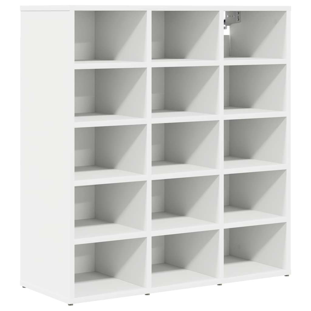 Meuble à chaussures Blanc 77.5 x 30 x 83.5 cm Bois d'ingénierie - XIOS