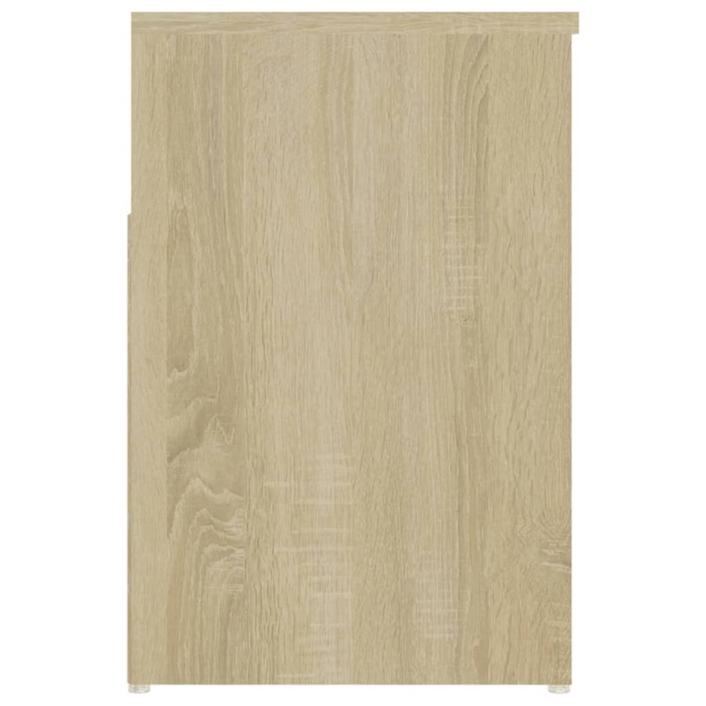 Banc à chaussures Chêne sonoma 80x30x45 cm Bois d'ingénierie - XIOS