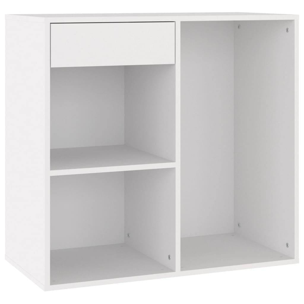 Armoire à cosmétiques Blanc 80x40x75 cm Bois d'ingénierie - XIOS