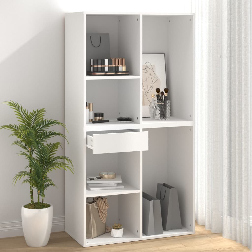 Armoire à cosmétiques Blanc 80x40x75 cm Bois d'ingénierie - XIOS