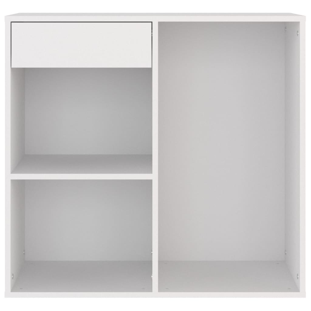 Armoire à cosmétiques Blanc 80x40x75 cm Bois d'ingénierie - XIOS