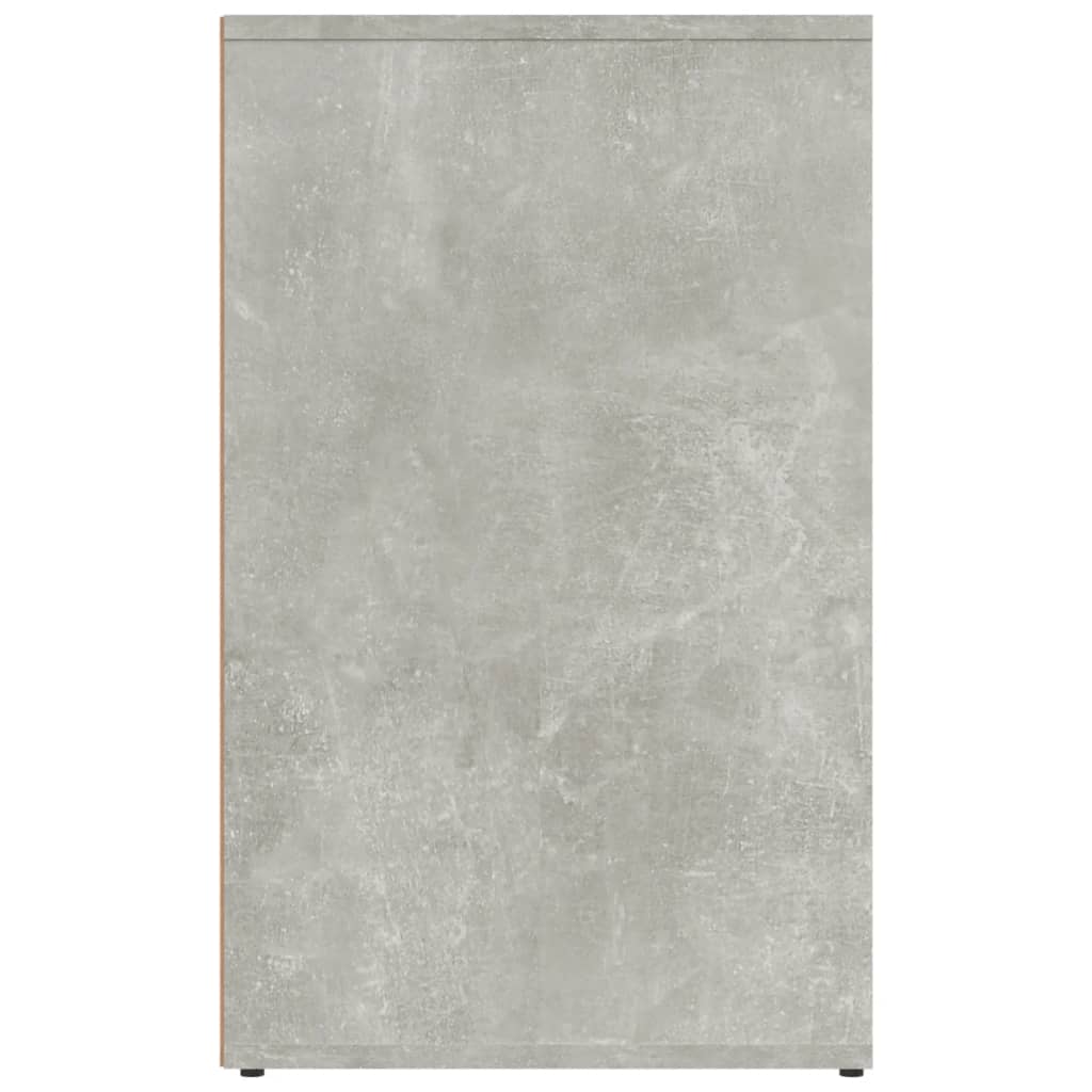 Armoire de dressing Gris béton 80x40x65 cm Bois d'ingénierie - XIOS