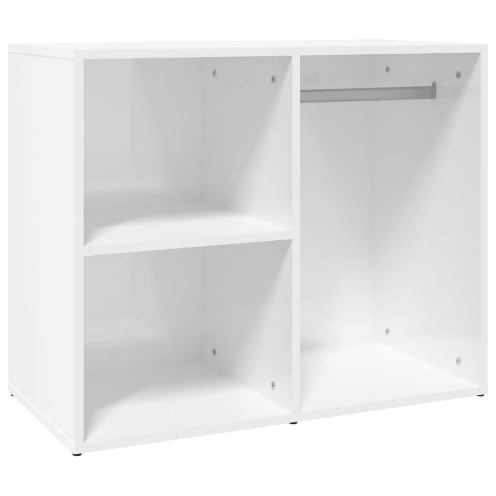 Armoire de dressing Blanc brillant 80x40x65cm Bois d'ingénierie - XIOS