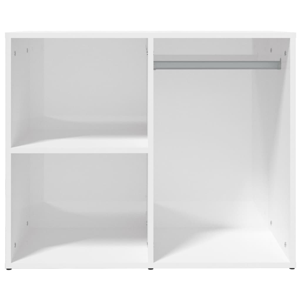 Armoire de dressing Blanc brillant 80x40x65cm Bois d'ingénierie - XIOS