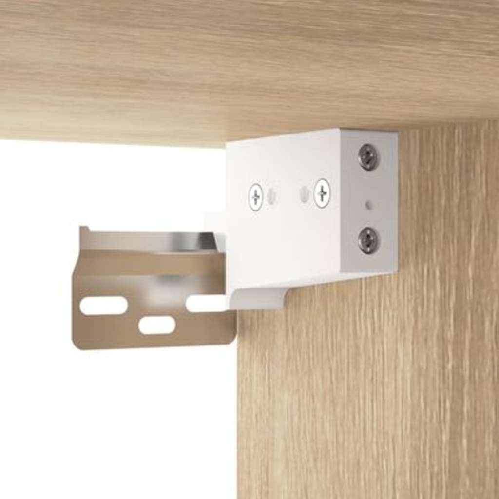 Armoire de miroir avec LED Chêne sonoma 76x15x55 cm - XIOS