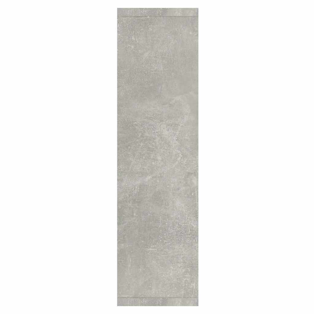 Armoire à miroir avec LED Gris béton 76x15x55 cm - XIOS