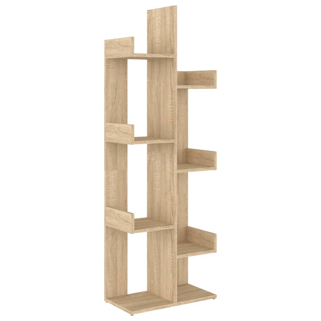 Bibliothèque Chêne sonoma 48x25,5x140 cm Bois d’ingénierie - XIOS