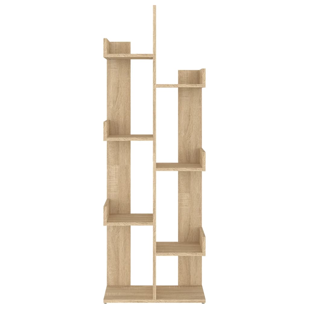 Bibliothèque Chêne sonoma 48x25,5x140 cm Bois d’ingénierie - XIOS