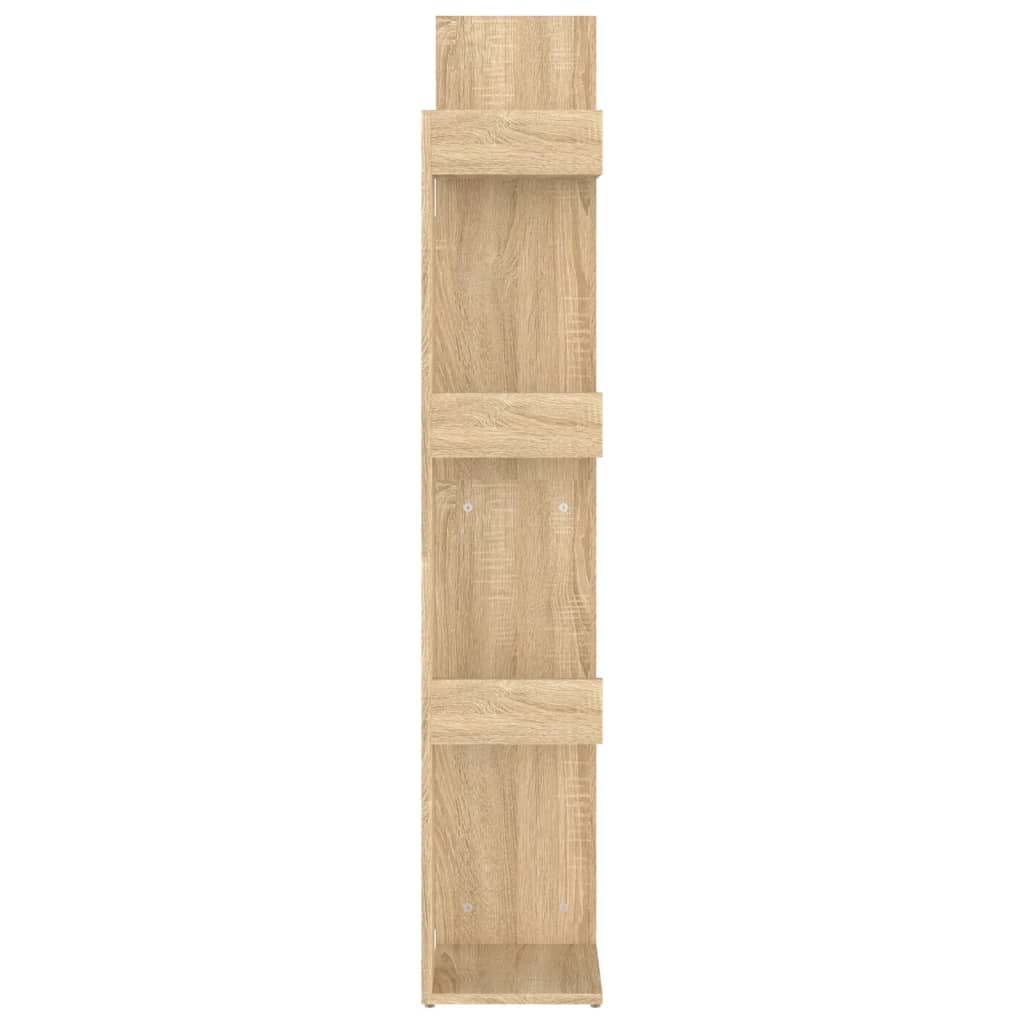 Bibliothèque Chêne sonoma 48x25,5x140 cm Bois d’ingénierie - XIOS