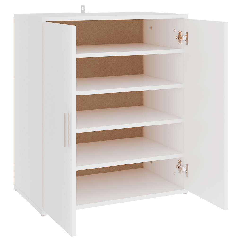 Armoire à chaussures Blanc 60x35x70 cm Bois d’ingénierie - XIOS