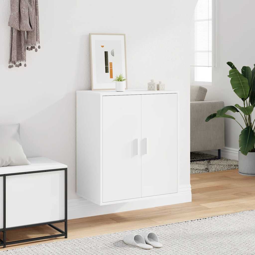 Armoire à chaussures Blanc 60x35x70 cm Bois d’ingénierie - XIOS