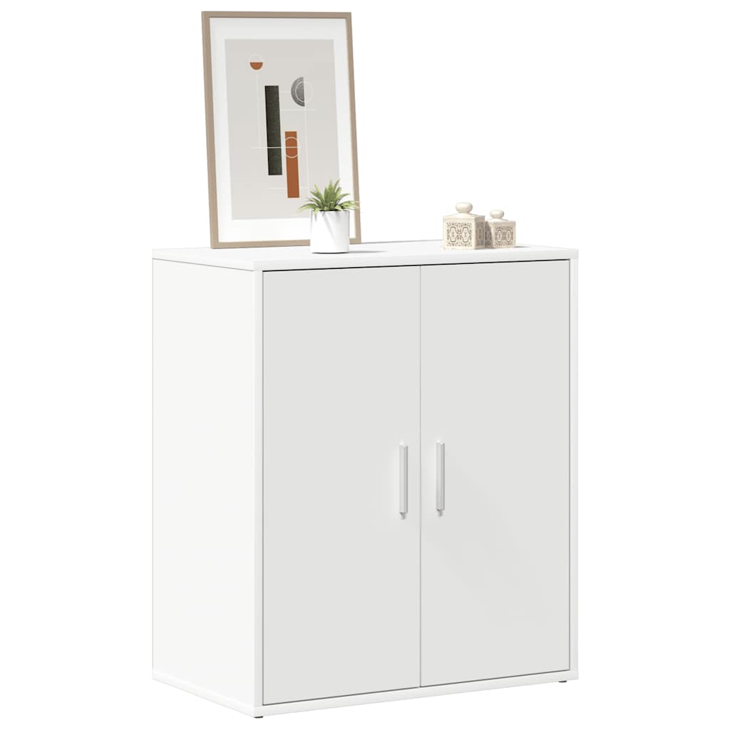 Armoire à chaussures Blanc 60x35x70 cm Bois d’ingénierie - XIOS