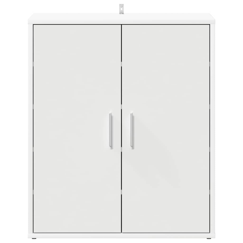 Armoire à chaussures Blanc 60x35x70 cm Bois d’ingénierie - XIOS