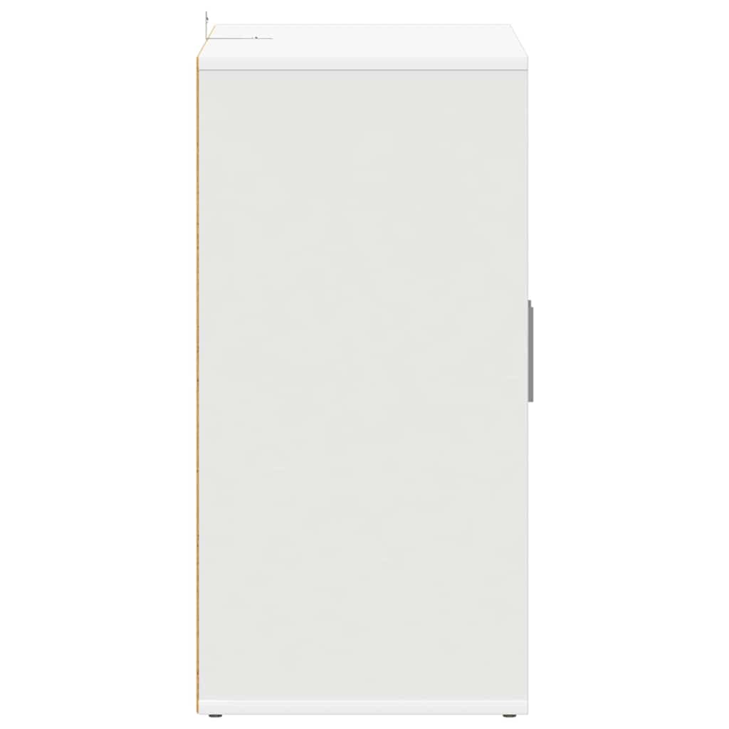 Armoire à chaussures Blanc 60x35x70 cm Bois d’ingénierie - XIOS