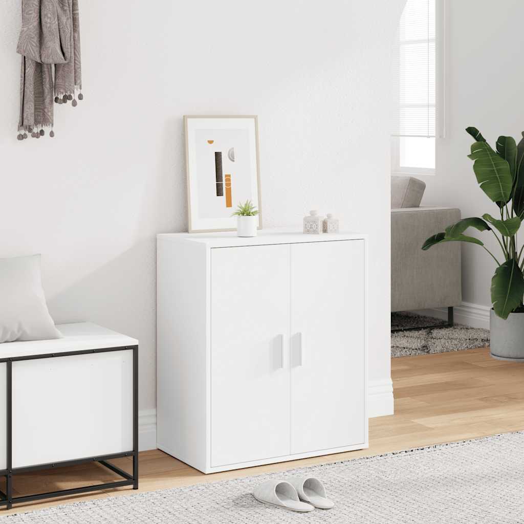 Armoire à chaussures Blanc 60x35x70 cm Bois d’ingénierie - XIOS