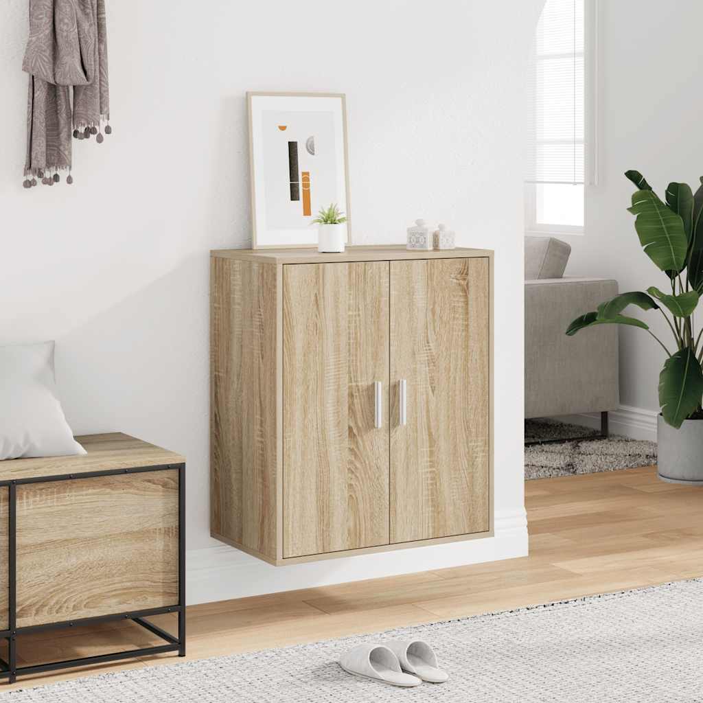 Armoire à chaussures Chêne sonoma 60x35x70 cm Bois d’ingénierie - XIOS
