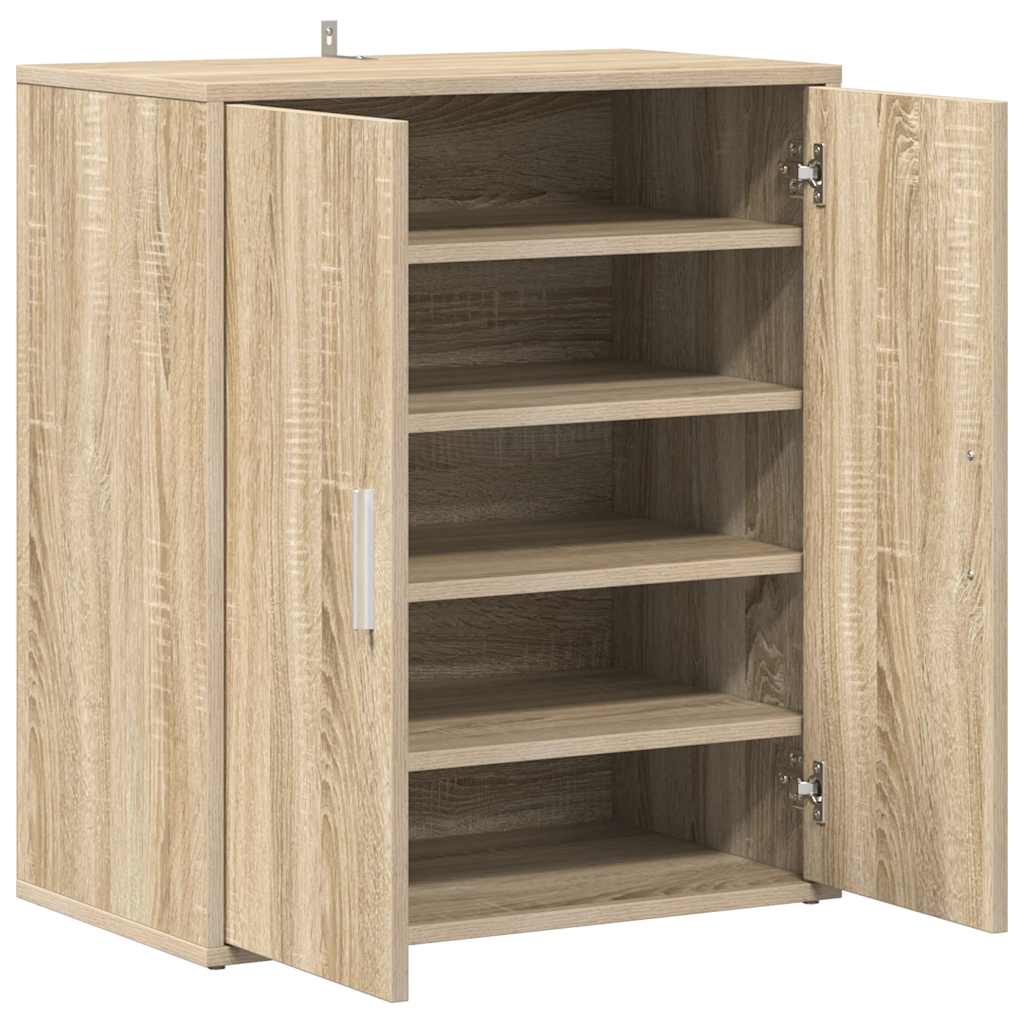 Armoire à chaussures Chêne sonoma 60x35x70 cm Bois d’ingénierie - XIOS