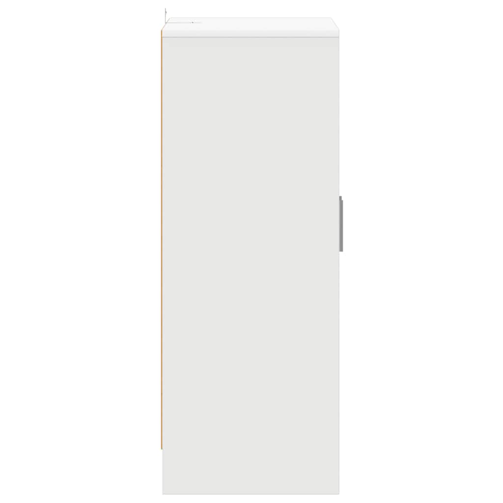 Armoire à chaussures Blanc 60x35x92 cm Bois d’ingénierie - XIOS