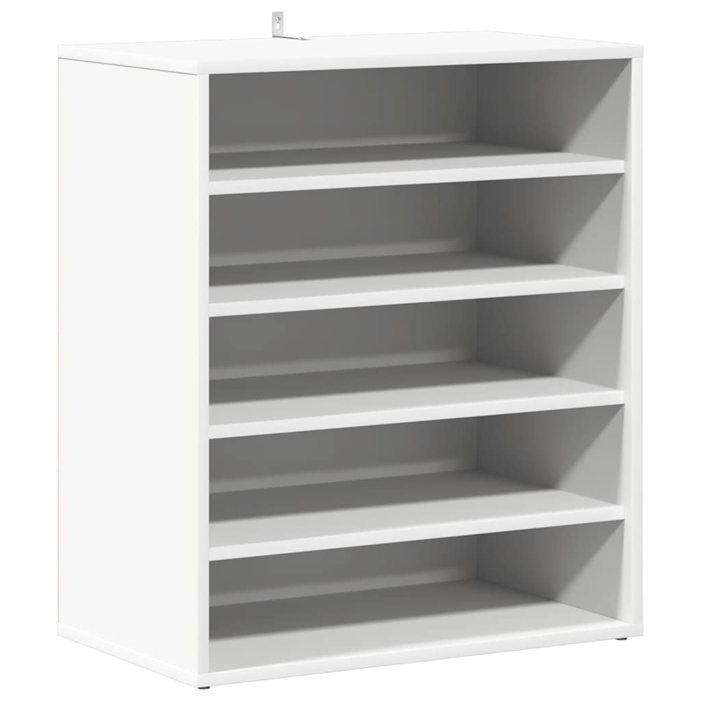 Armoire à chaussures Blanc 60x35x70 cm Bois d’ingénierie - XIOS