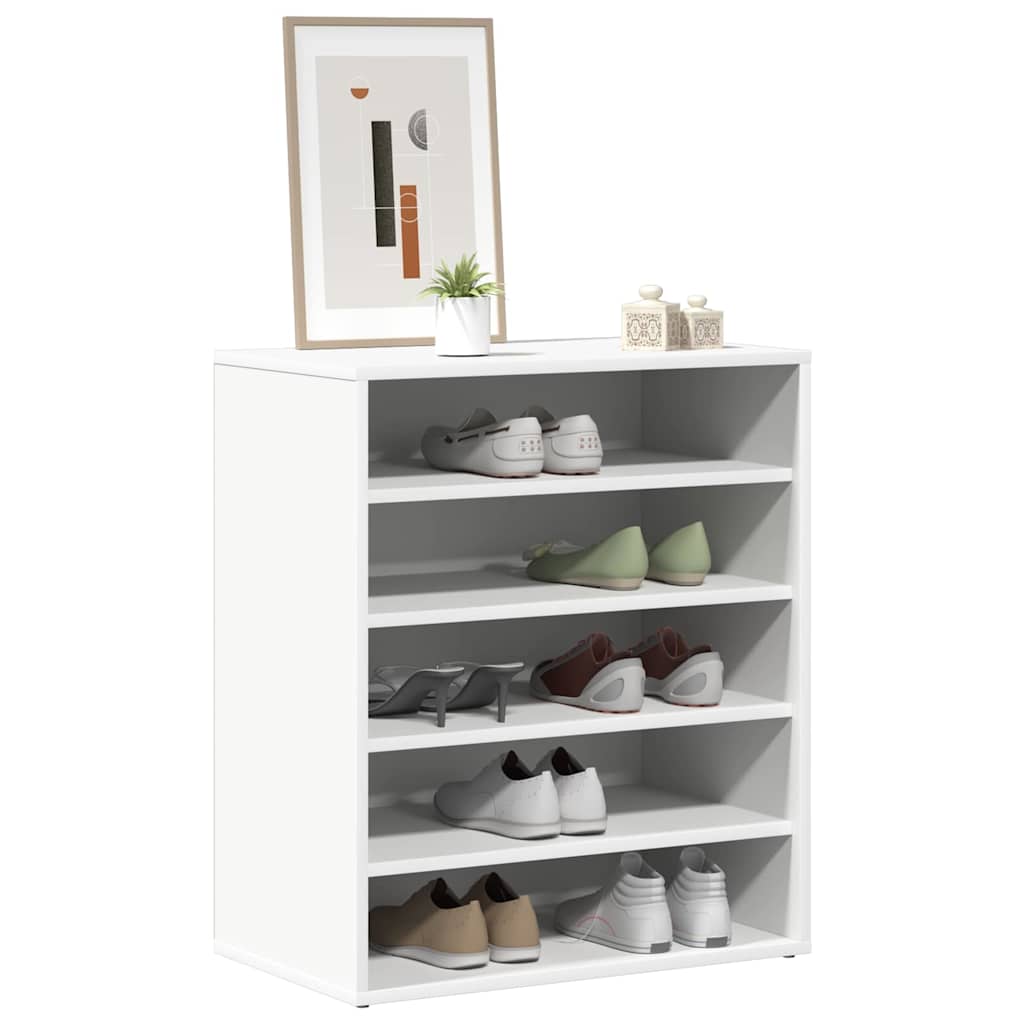 Armoire à chaussures Blanc 60x35x70 cm Bois d’ingénierie - XIOS