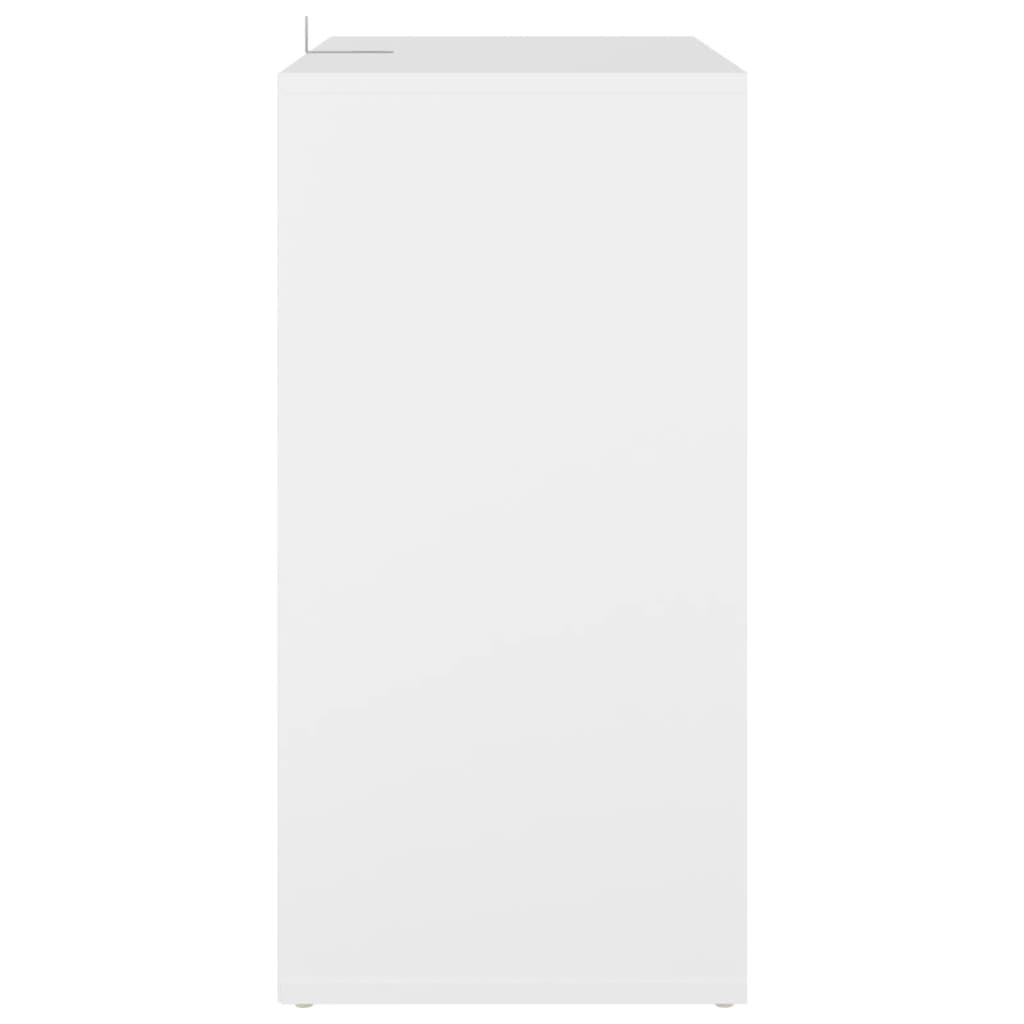 Armoire à chaussures Blanc 60x35x70 cm Bois d’ingénierie - XIOS