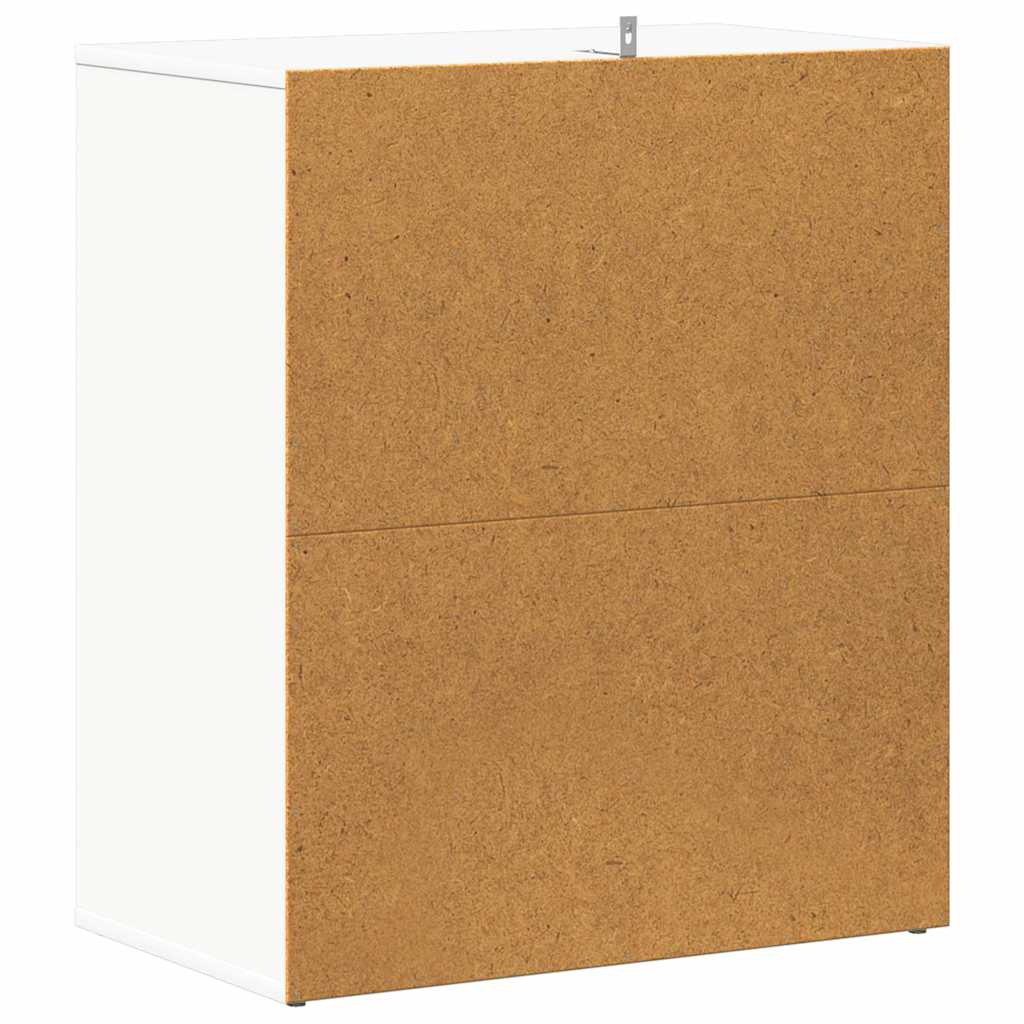 Armoire à chaussures Blanc 60x35x70 cm Bois d’ingénierie - XIOS